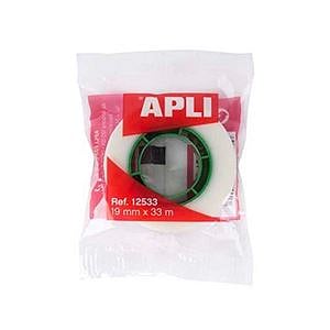 Apli Cinta Adhesiva Blanca 33 m x 19 mm