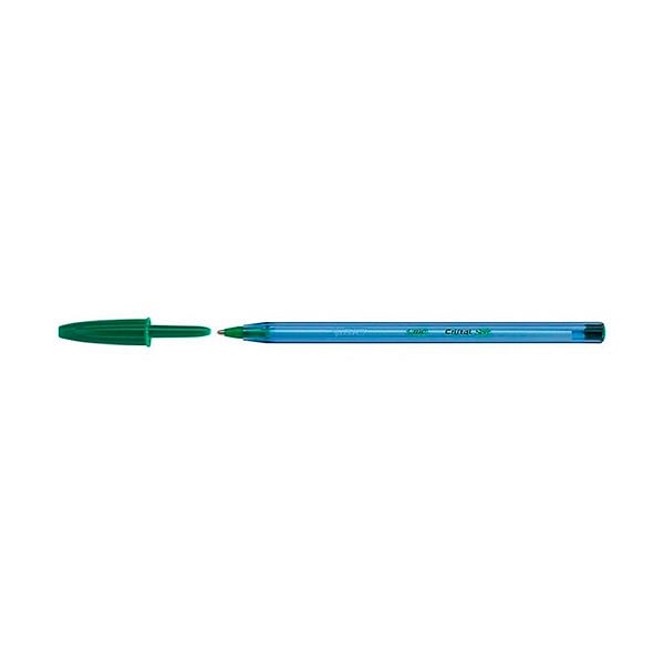 Bic Cristal Soft Color Verde Punta 12mm  Bolígrafo