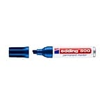 Edding 500 Rotulador Permanente Azul Punta Biselada 27mm