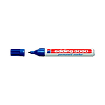 Edding 3000 Rotulador Permanente Azul Punta Redonda 153mm