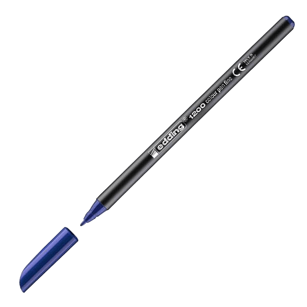 Rotulador Punta Fina Edding 120003 Color Azul