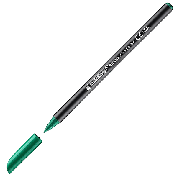 Rotulador Punta Fina Edding 120004 Color Verde