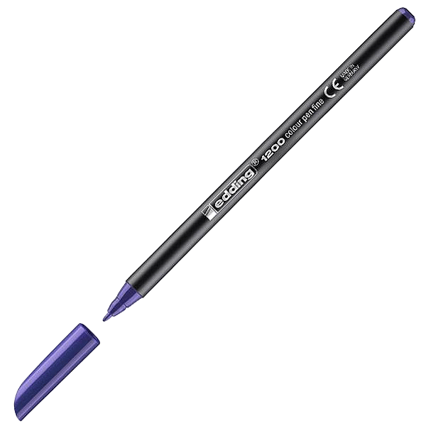 Rotulador Punta Fina Edding 120008 Color Violeta