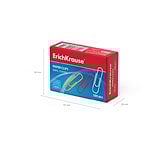 ErichKrause Caja 100 Clips recubiertos de vinilo Colores 28mm