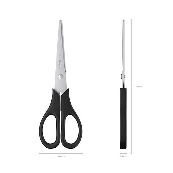 ErichKrause Tijeras Standar 17cm Acero Inoxidable