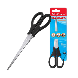 ErichKrause Tijeras Standar 19cm Acero Inoxidable