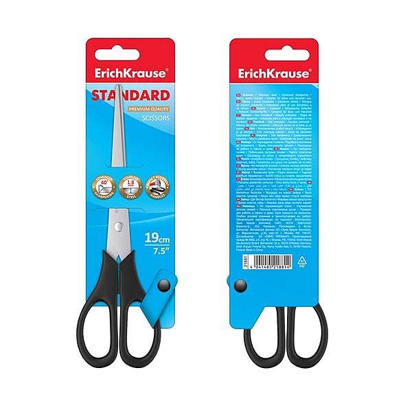 ErichKrause Tijeras Standar 19cm Acero Inoxidable