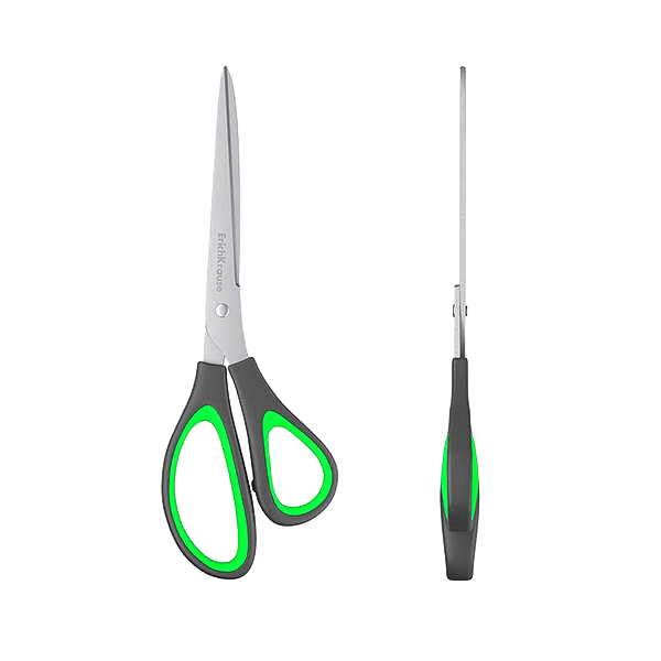 ErichKrause Tijeras Standard  Ergo 19cm Acero Inoxidable