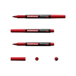 ErichKrause Marcador Permanente P100 Color Rojo