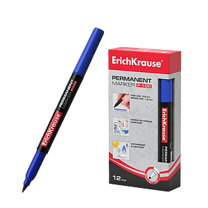 ErichKrause Marcador Permanente P100 Color Azul