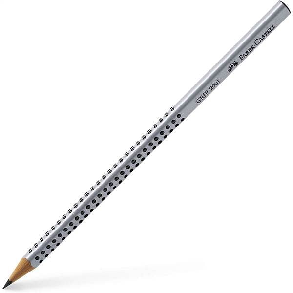 Faber Castell Grip 2001  Lapiz Graduación B pack 12 lápices