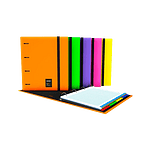 Grafoplás Carpeta CarpeBook A4 Unequal Amarillo Fluor Anilla