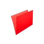 Grafoplás Pack 50 Subcarpetas A4 Cartulina 180gr Rojo
