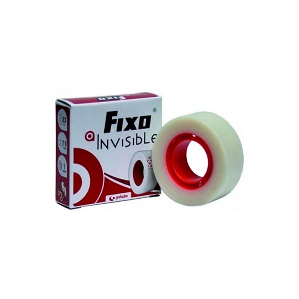 Grafoplas Fixo Invisible 33 m x 19 mm  Cinta Adhesiva