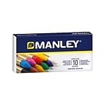 Manley Estuche 10 Ceras Colores Surtidos
