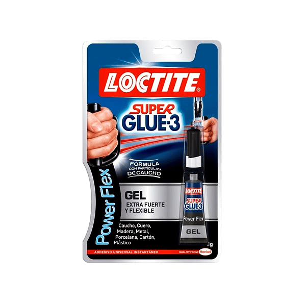 Loctite Super Glue3 Power Flex Gel 3gr   Adhesivo