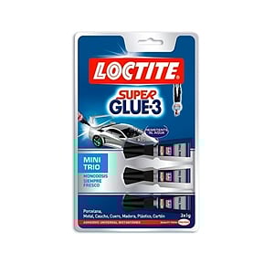 Loctite Superglue3 Mini Trio  Adhesivo