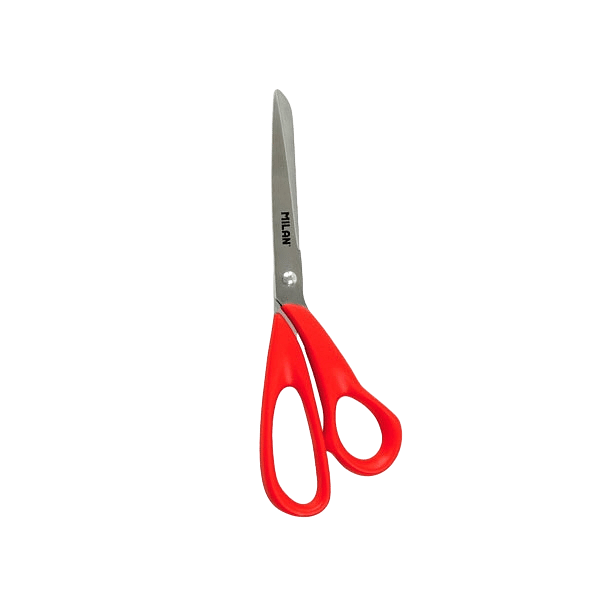 Tijeras de oficina roja 20 cm Tijeras