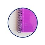 Cuaderno Oxford Espiral A4 Tapa Extradura 80h 90gr Violeta