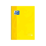 Cuaderno Oxford Espiral A4+ Tapa Extradura 80h 90gr Amarillo
