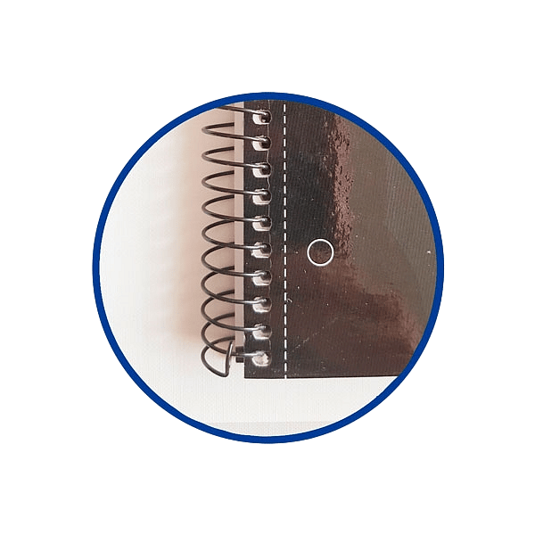 Cuaderno Oxford Espiral A4 Tapa Extradura 80h 90gr Gris