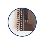 Cuaderno Oxford Espiral A4 Tapa Extradura 80h 90gr Gris