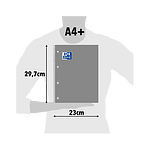 Cuaderno Oxford Touch EuropeanBook 1 A4 80h 90gr Naranja Cuaderno Oxford Touch EuropeanBook 1 A4 80h 90gr Naranja