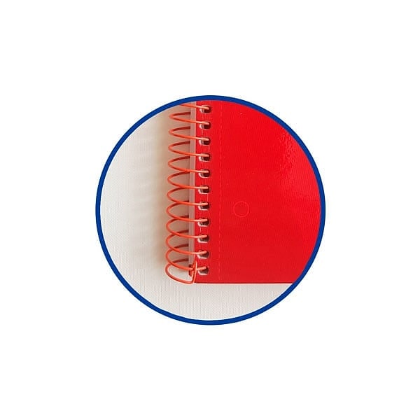 Cuaderno Oxford Espiral A4 Tapa Extradura 80h 90gr Rojo