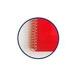 Cuaderno Oxford Espiral A4 Tapa Extradura 80h 90gr Rojo