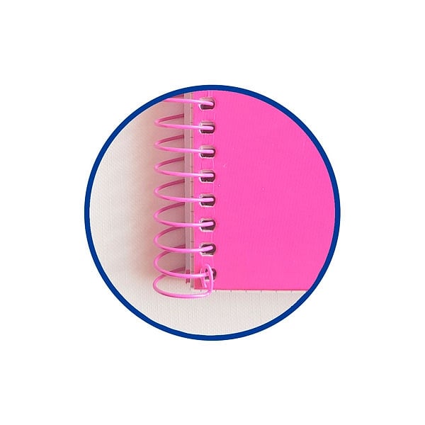 Cuaderno Oxford Touch EuropeanBook 1 A4 80h 90gr Rosa Ch