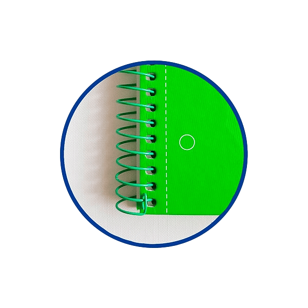 Cuaderno Oxford Espiral A4 Tapa Extradura 80h 90gr Verde