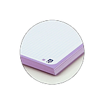 Cuaderno Oxford Touch EuropeanBook 1 A4 80h 90gr Malva