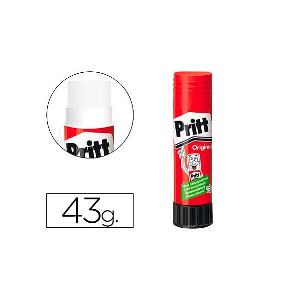 Pegamento en barra Pritt 43gr  Adhesivo