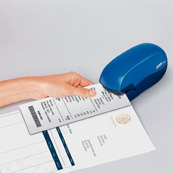 Grapadora Eléctrica Contactless Rapid 10BX Color Azul