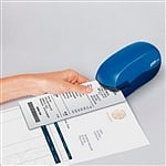 Grapadora Eléctrica Contactless Rapid 10BX Color Azul