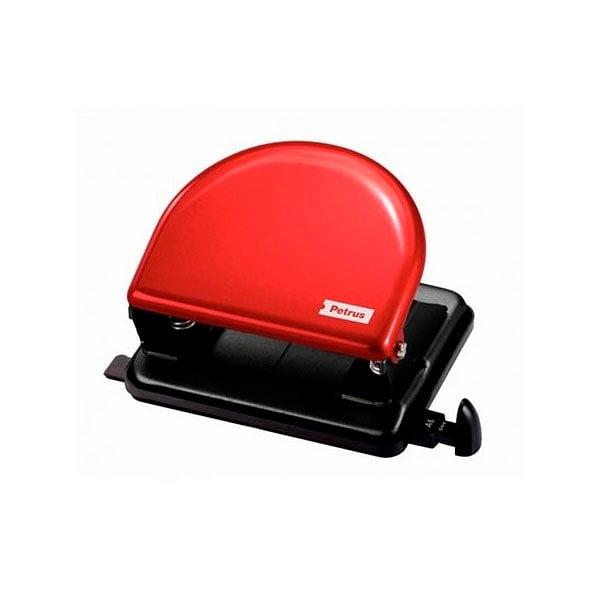 Taladro Sobremesa Metálico Esselte Petrus 52 Rojo