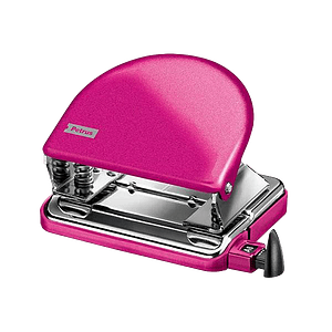 Taladro de papel Petrus 52 WOW  Capacidad 20 hojas  Color Rosa