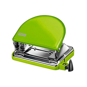 Taladro de papel Petrus 52 WOW  Capacidad 20 hojas  Color Verde