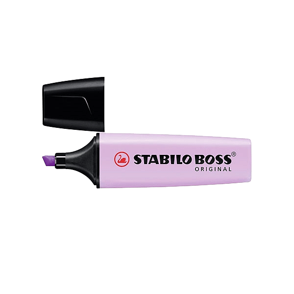 Marcador Fluorescente Stabilo Boss color Brisa Violeta