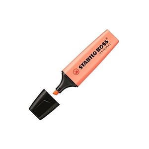 Marcador Fluorescente Stabilo Boss color Naranja Melocot