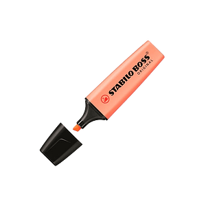 Marcador Fluorescente Stabilo Boss color Naranja Melocot