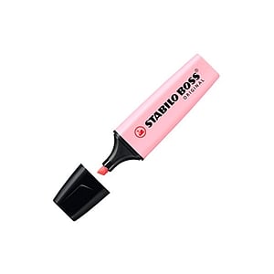 Marcador Fluorescente Stabilo Boss color Rubor Rosa