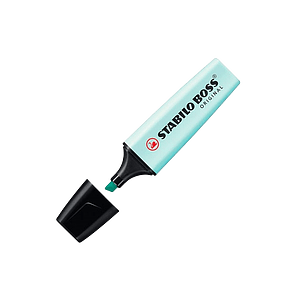 Marcador Fluorescente Stabilo Boss color Pastel Turquesa