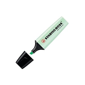 Marcador Fluorescente Stabilo Boss color Verde Menta