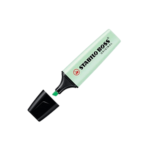 Marcador Fluorescente Stabilo Boss color Verde Menta