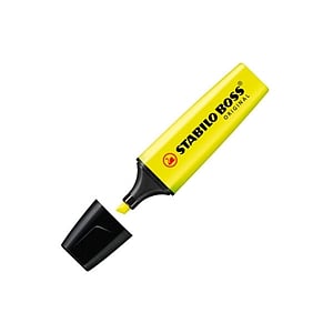 Marcador Fluorescente Stabilo Boss color Amarillo