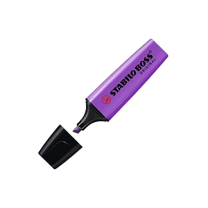 Marcador Fluorescente Stabilo Boss color Lavanda