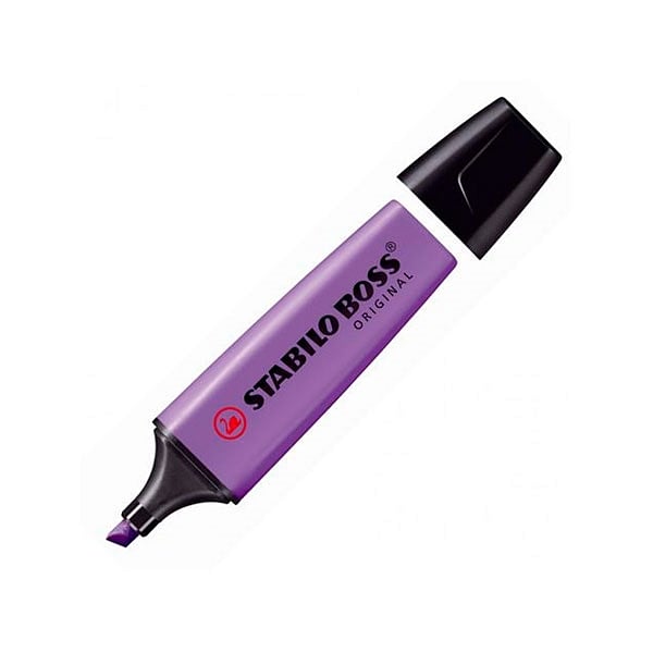 Marcador Fluorescente Stabilo Boss color Lavanda