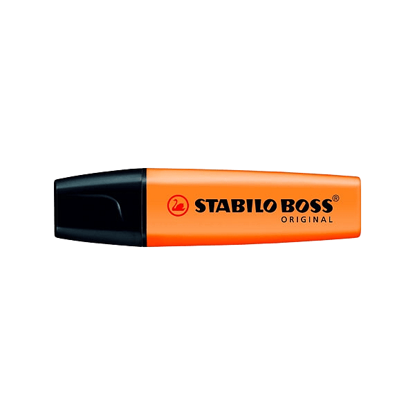 Marcador Fluorescente Stabilo Boss color Naranja