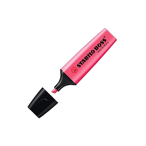 Marcador Fluorescente Stabilo Boss color Rosa